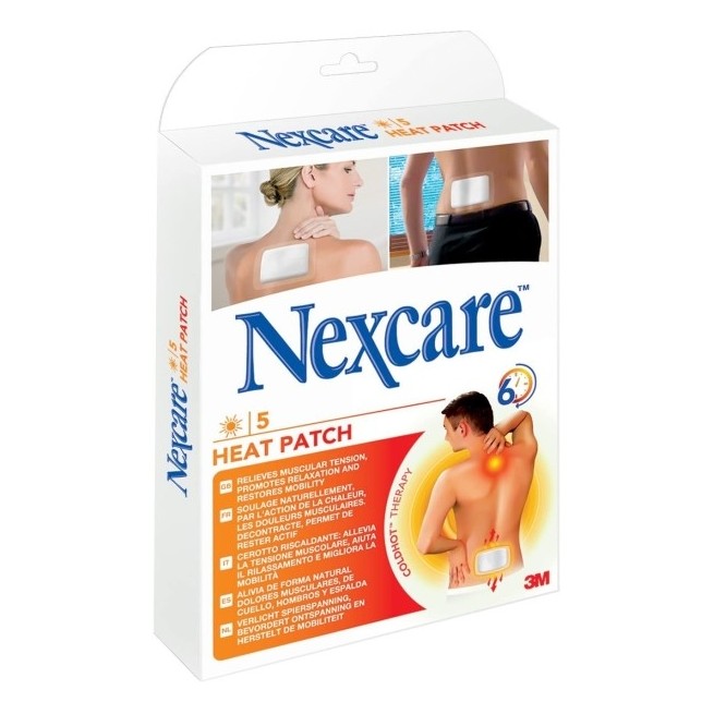 Nexcare® Parche Térmico 9,5X13Cm 5Uds