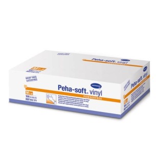 Hartmann Peha Soft Vinilo Guantes Talla M (7-8) 100 Unidades.