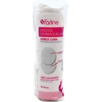 Farline Discos Desmaquillantes Algodón 80 Ud.