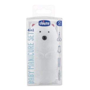 Chicco Set Manicura Bebé 4 En 1 Oso Polar.