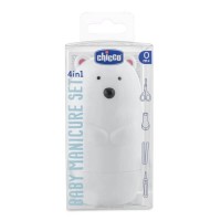 Chicco Set Manicura Bebé 4 En 1 Oso Polar.