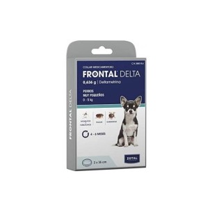 Frontal Delta Collar Antiparasitario 2 X 35 Cm