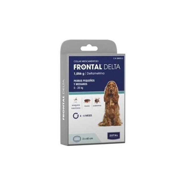 Frontal Delta Collar Antiparasitario 2 X 60 Cm