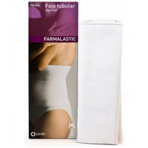 Faja Tubular Farmalastic Algodon Blanco T-4