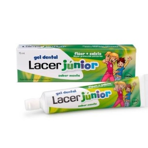 Lacer Junior Gel Dental Sabor Menta 75Ml