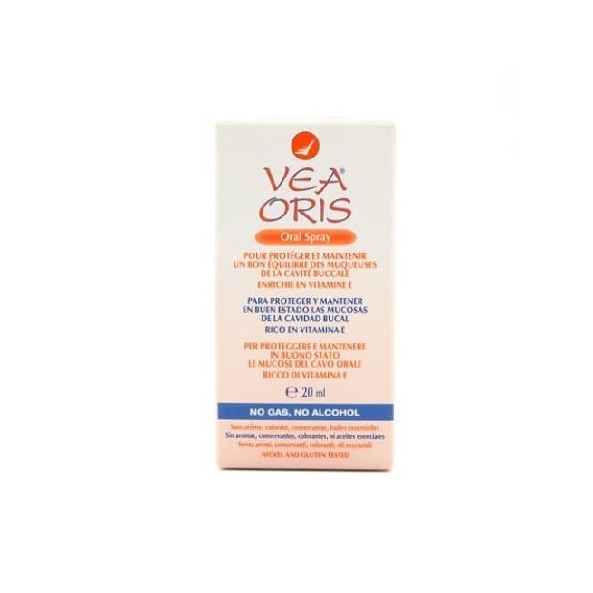 Vea Oris Spray Oral 20 ml Protege y Mantiene Buen Estado de Mucosas En La Cavidad Bucal.