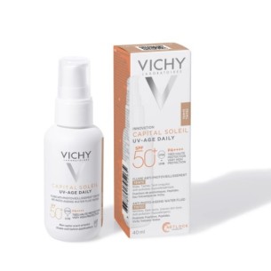 Vichy Capital Soleil Uv-Age Daily Spf50+ Color Claro 40 ml