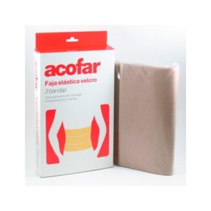 Acofar Faja Elástica Velcro 3 Bandas Talla 2.