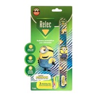 Relec Pulsera Citronela Minions Azul
