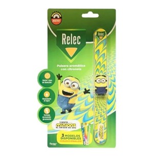 Relec Pulsera Citronela Minions Amarilla