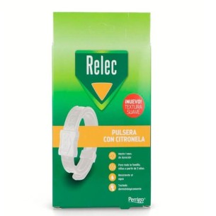 Relec Pulsera Citronela Familiar Blanca