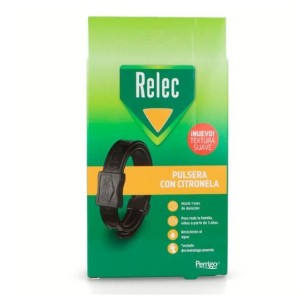 Relec Pulsera Citronela Familiar Negra