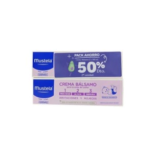 COMPRAR MUSTELA DUPLO CREMA PAÑAL 2 X 100 ML + TOALLITAS 70 UDS