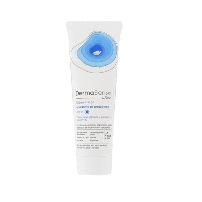 Dove Dermaseries Crema Facial Calmante y Protectora Spf30 50 ml