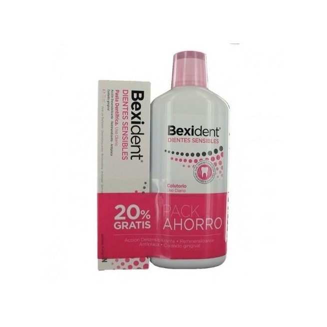 Bexident® Colutorio Dientes Sensibles+Bexident® Dentífrico Dientes Sensibles