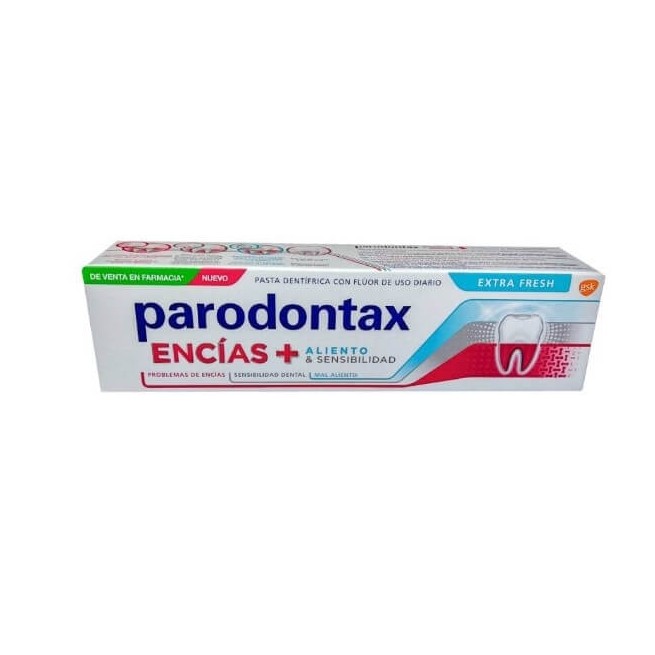 Parodontax Encías + Aliento & Sensibilidad Extra Fresh 75Ml