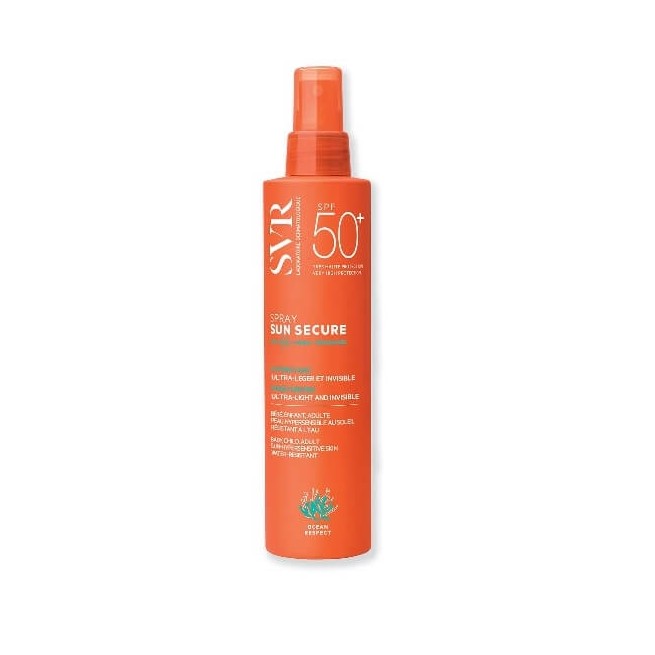 Svr Sun Secure Spray Hidratante Ultraligero E Invisible Spf50 200 ml