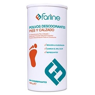 Farline Desodorante Polvo Pies y Calzado 100 G
