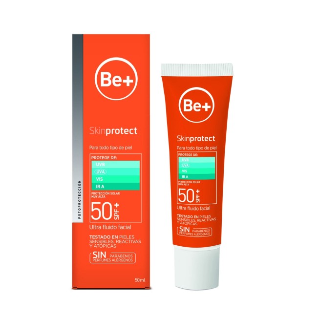 Be+ Skin Protect Fluido Facial Spf 50+ 50 ml