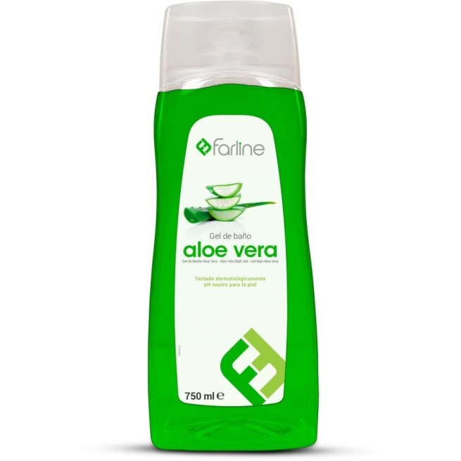 Farline Gel de Baño Aloe Vera 750 ml