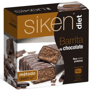 Siken Diet Barrita Chocolate 5 Uds