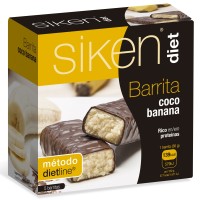 Siken Diet Barrita Coco-Banana 5 Uds