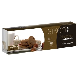 Siken Diet Galletas Chocolate 15Uds