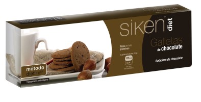 Siken Diet Galletas Chocolate 15Uds