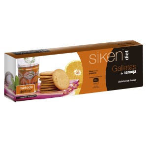 Siken Diet Galletas Naranja 15Uds