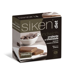 Siken Diet Sandwich Chocolate 6 Uds