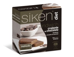 Siken Diet Sandwich Chocolate 6 Uds
