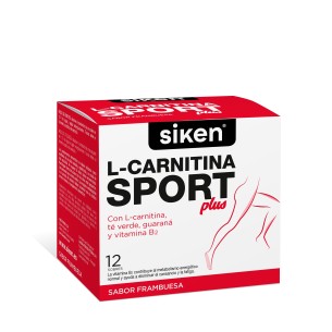 Siken Form L-Carnitina Sport Plus Sabor Frambuesa 12 Sobres