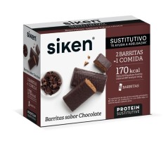 Siken Sustitutivo Barritas Chocolate 8 Uds