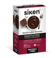 Siken Sustitutivo Natillas Brownie 6 Sobres