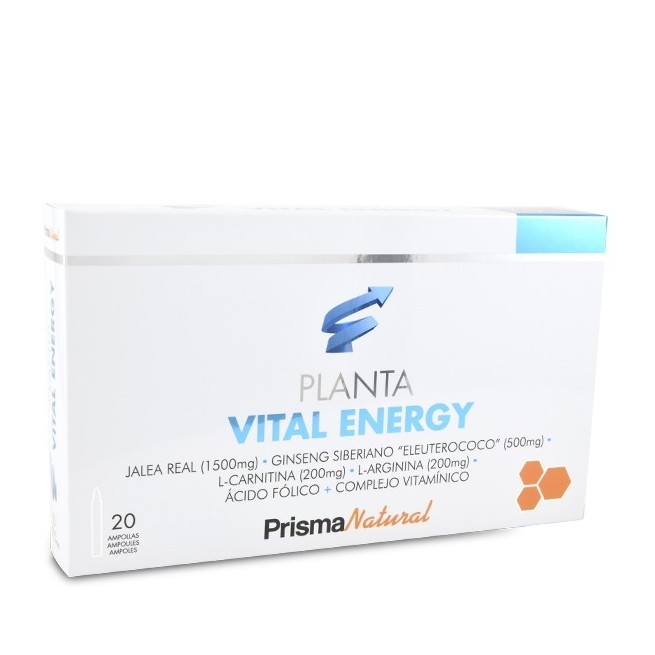 Planta Vital Energy Prisma Natural 20 Viales 10 ml