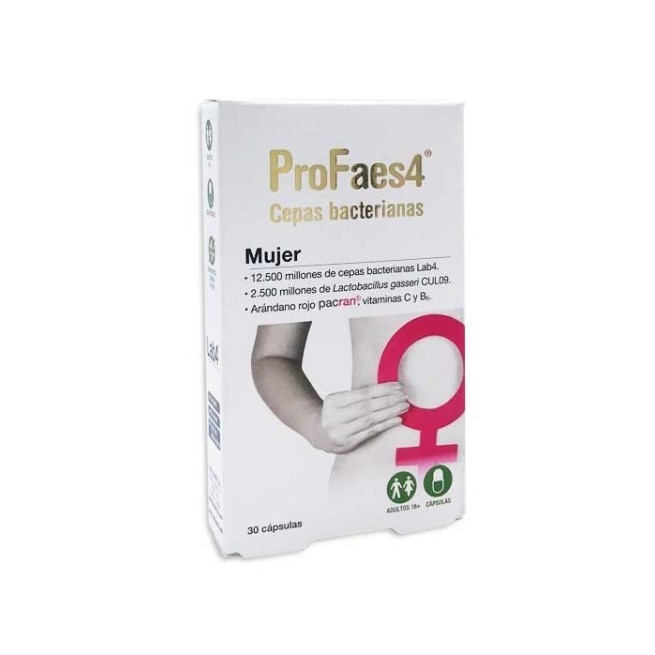 Profaes4 Probiótico Mujer 30 Cápsulas