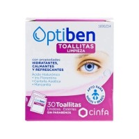 Optiben Toallitas Limpiadoras 30 Uds