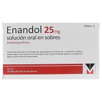 Enandol 25 Mg Solución Oral10 Sobres