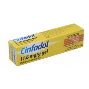 CINFADOL 10 MG/G GEL TOPICO 100 G