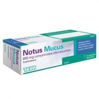 Notus Mucus 600 Mg 20 Comprimidos Efervescentes
