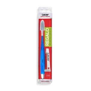 Cepillo Medio Lacer con Pasta 5 ml de Regalo