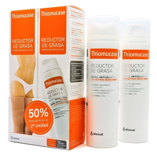 Thiomucase Reductor de Grasa Duplo 200 + 200 ml