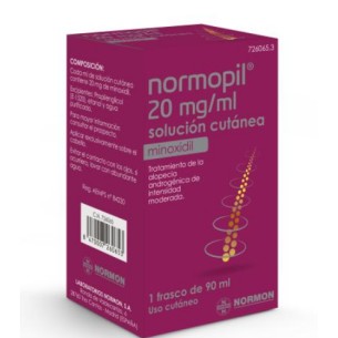 MINOXIDIL NORMOPIL 20MG/ML SOLUCIÓN 90 ML