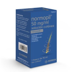 MINOXIDIL NORMOPIL 50MG/ML SOLUCIÓN 90 ML