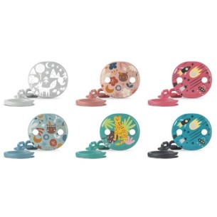 Suavinex Broche Pinza Cadenita Redondos +0M