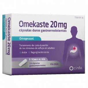 Omekaste 20Mg 14 Cápsulas