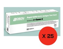 Test Antígenos Covid Boson 25 Test