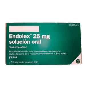 Endolex 25 Mg Solución Oral10 Sobres
