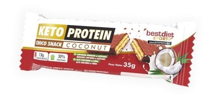 Keto Protein Barrita Sabor Coco
