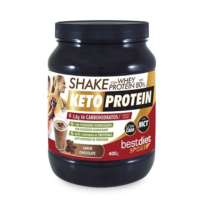 Keto Protein Batido de Proteínas Chocolate  400 G